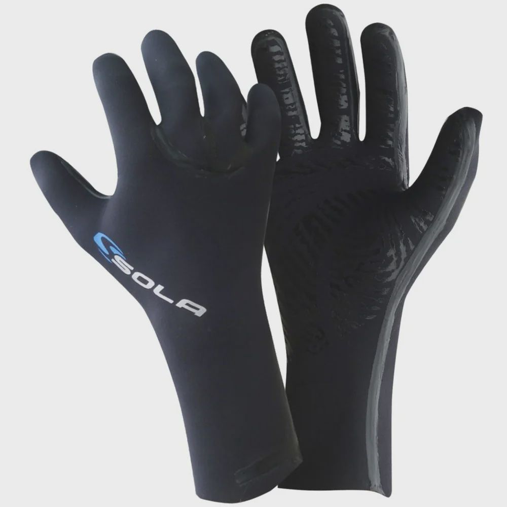 Sola Super Stretch 3mm Wetsuit Gloves, Size: XSM