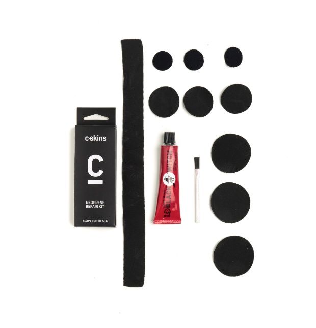 C-Skins Wetsuit Repair Kit - Black Witch Glue and Patches