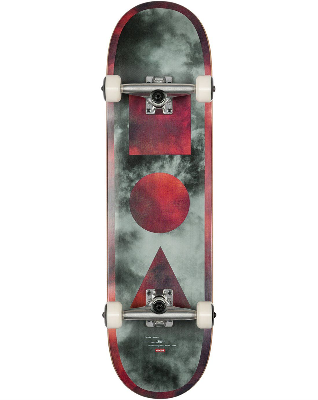 Globe G1 Stack 8.325&quot; Complete Skateboard Black/Candy Clouds