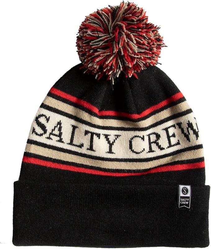 Salty Crew First Light Black Beanie, Product: First Light Beanie - Black
