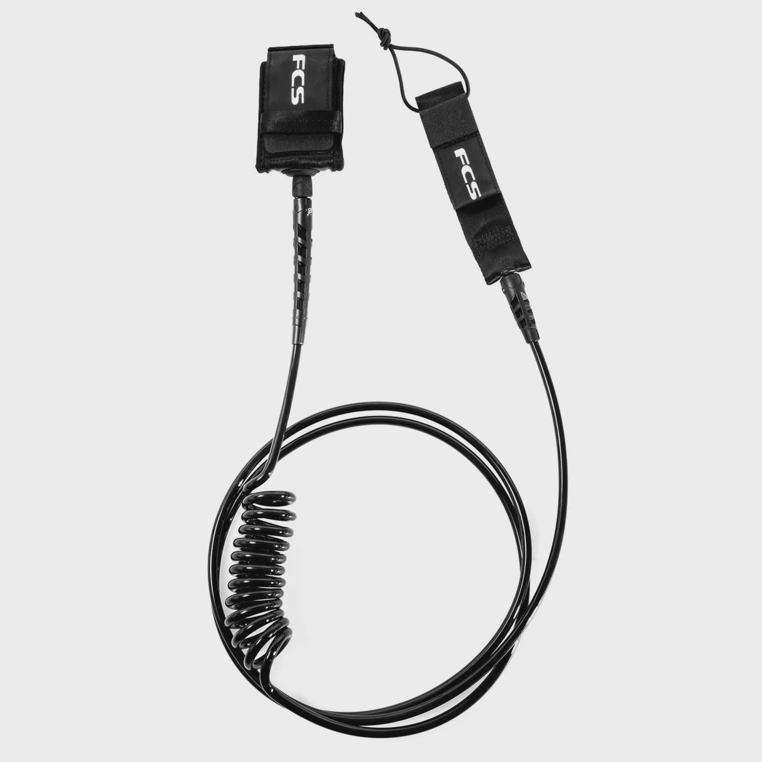 FCS 10&#39; Regular Essential SUP Leash, Colour: Black
