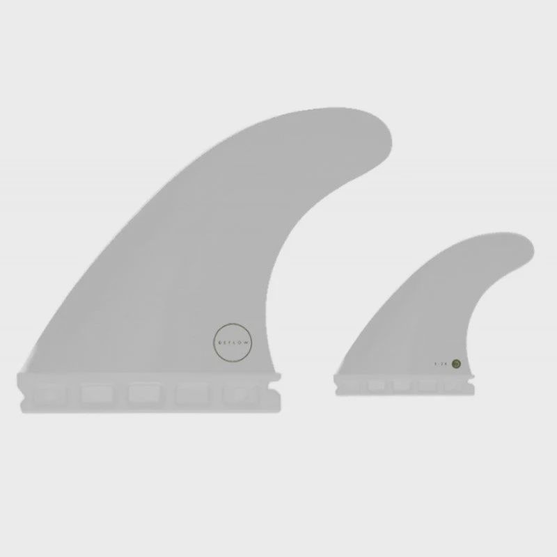 Deflow E2K Medium Thruster Fins - Future, Colour: White
