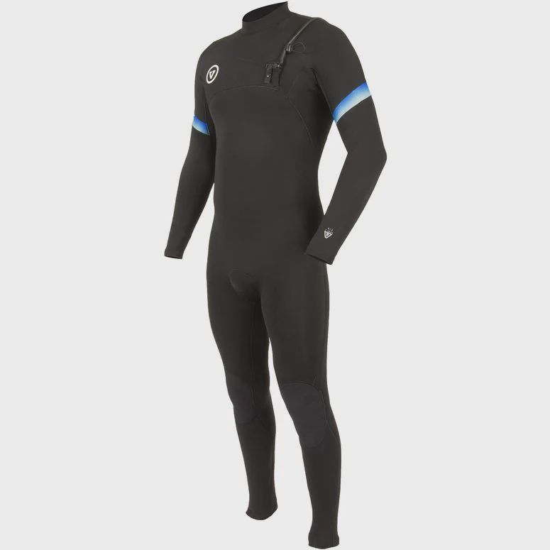 Vissla Mens 7 Seas 3/2 Raditude Chest Zip Wetsuit  - Black 2