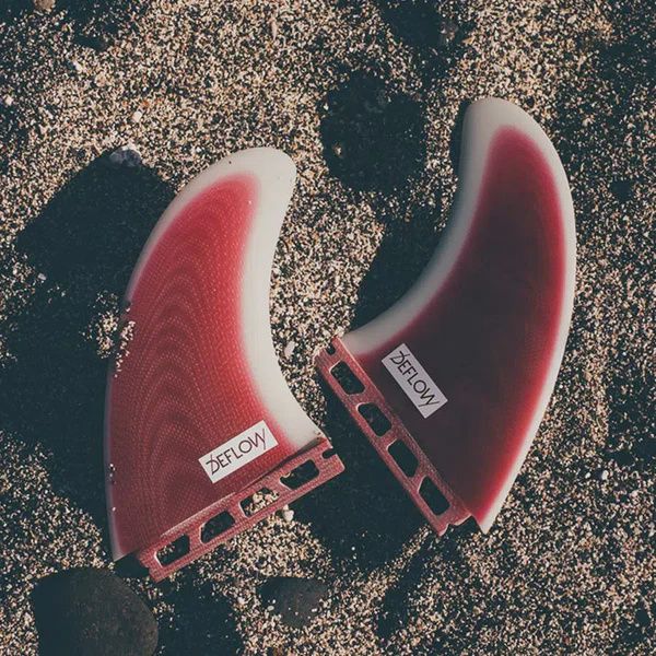 Deflow Arin Twin Fins Future - Burgundy