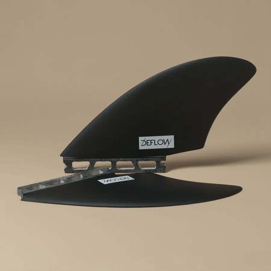 Deflow Keel Twin Fin Future - Black