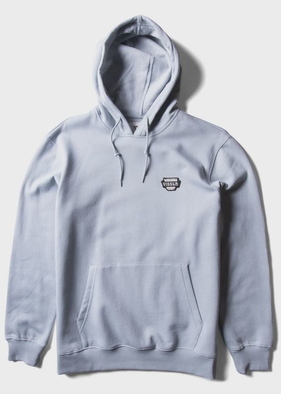 Vissla Solid Sets Eco PO Hoodie – Stone Blue