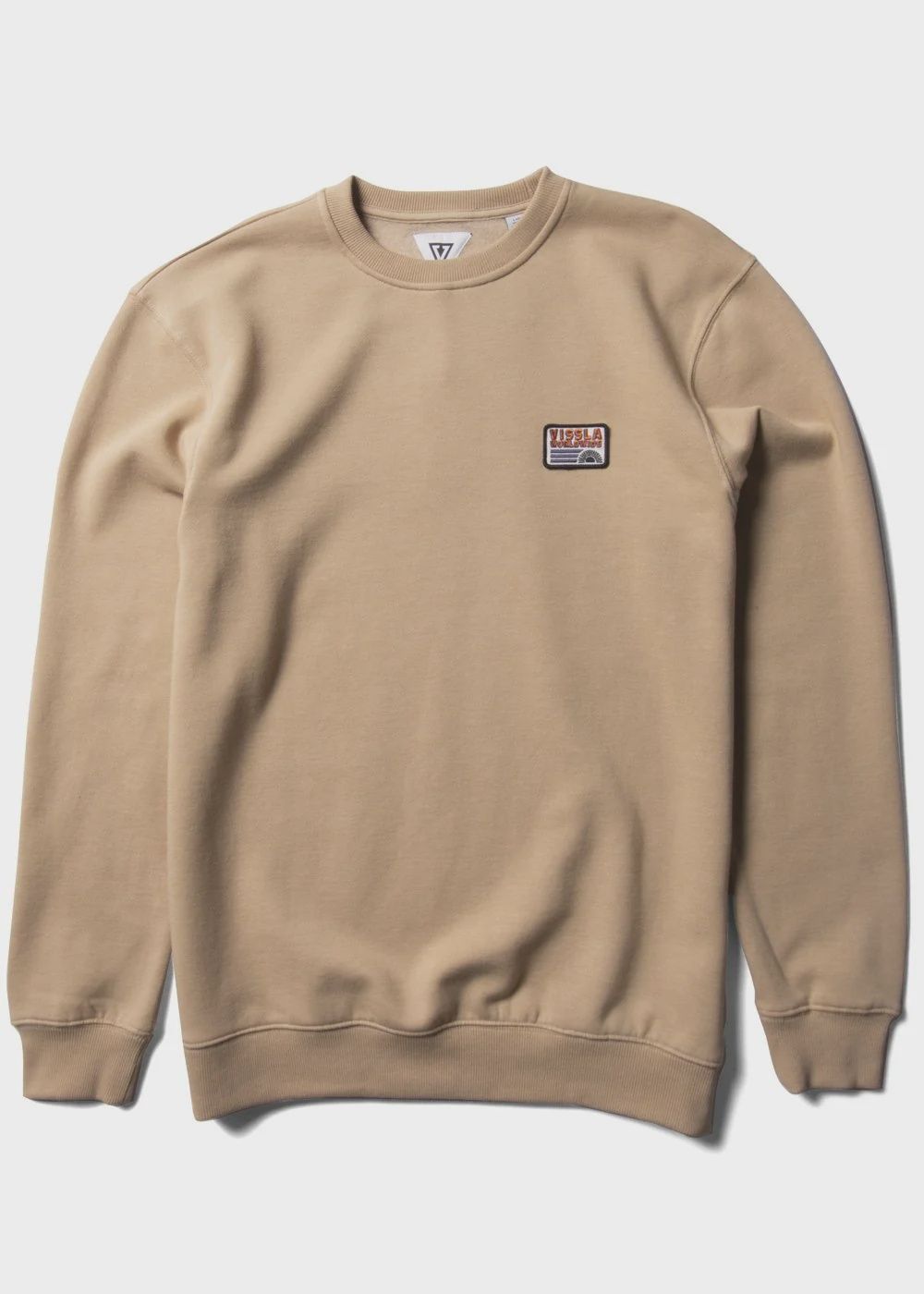 Vissla Solid Sets Eco Crew – Dark Sand