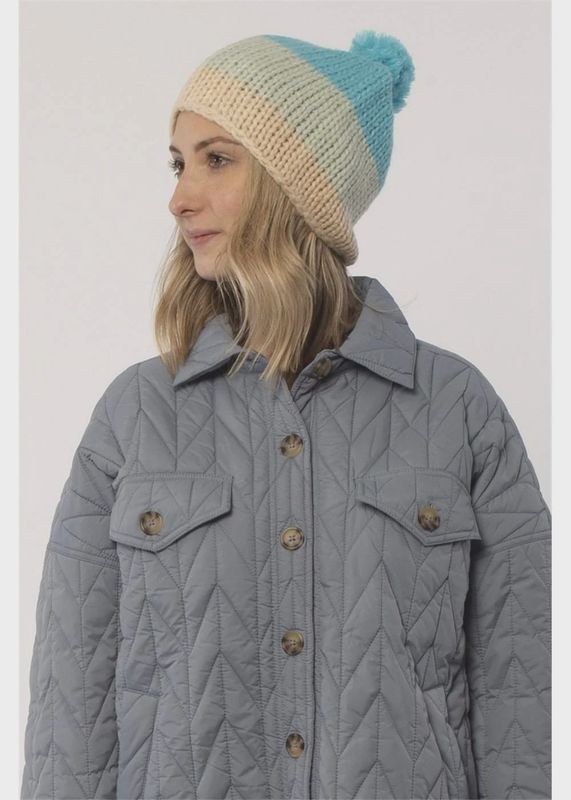 Sisstr Arrowlynne Knit Beanie – Baja Blue