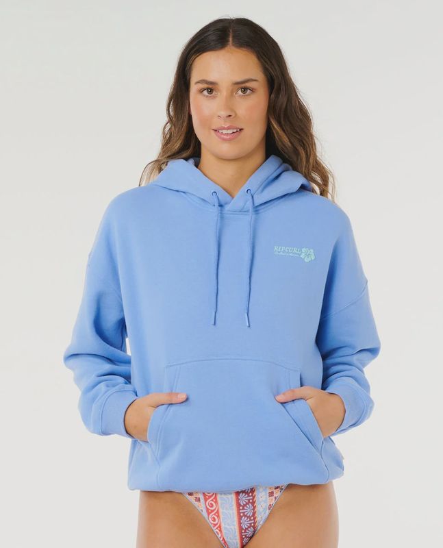 Rip Curl Surf Puff Heritage Hood – Cornflower Blue