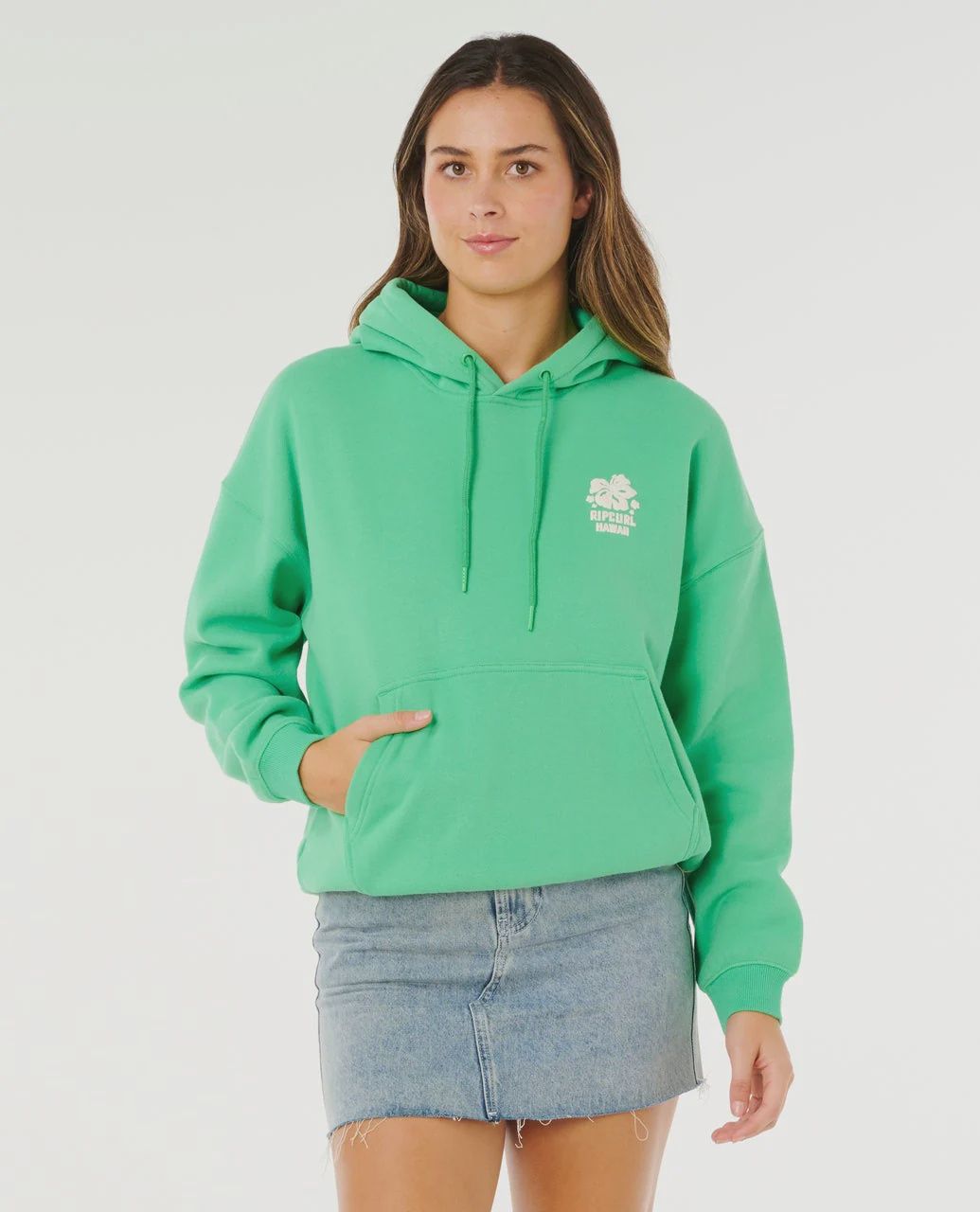 Rip Curl Surf Puff Heritage Hood – Green Hawaii