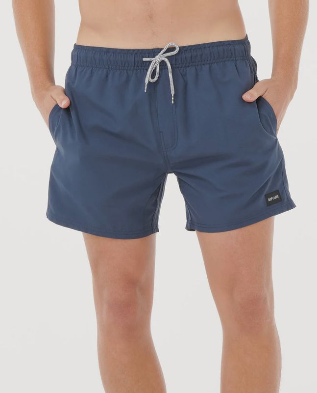 Rip Curl Offset Volley 15 Inch Boardshorts – Navy