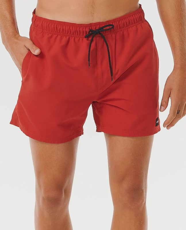Rip Curl Offset Volley 15 Inch Boardshorts – Red
