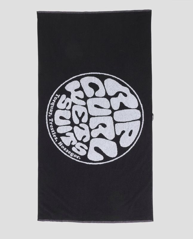 Rip Curl Logos Towel – Black