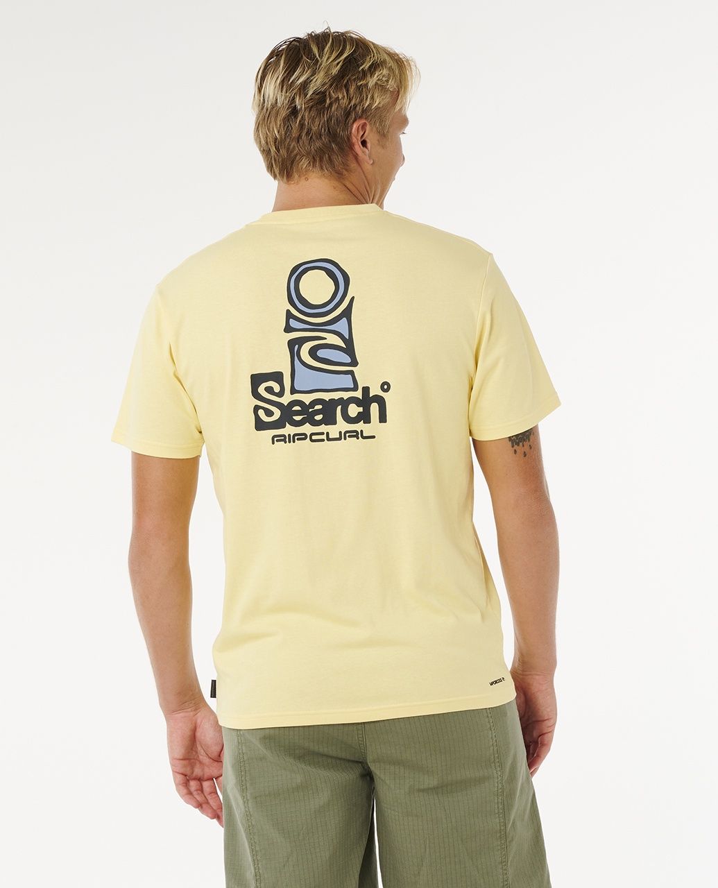 Rip Curl Vaporcool Search Stack Tee - Sunlight, Size: S