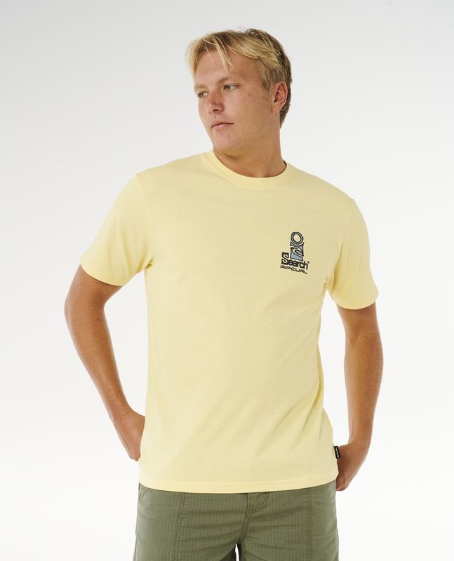 Rip Curl Vaporcool Search Stack Tee - Sunlight