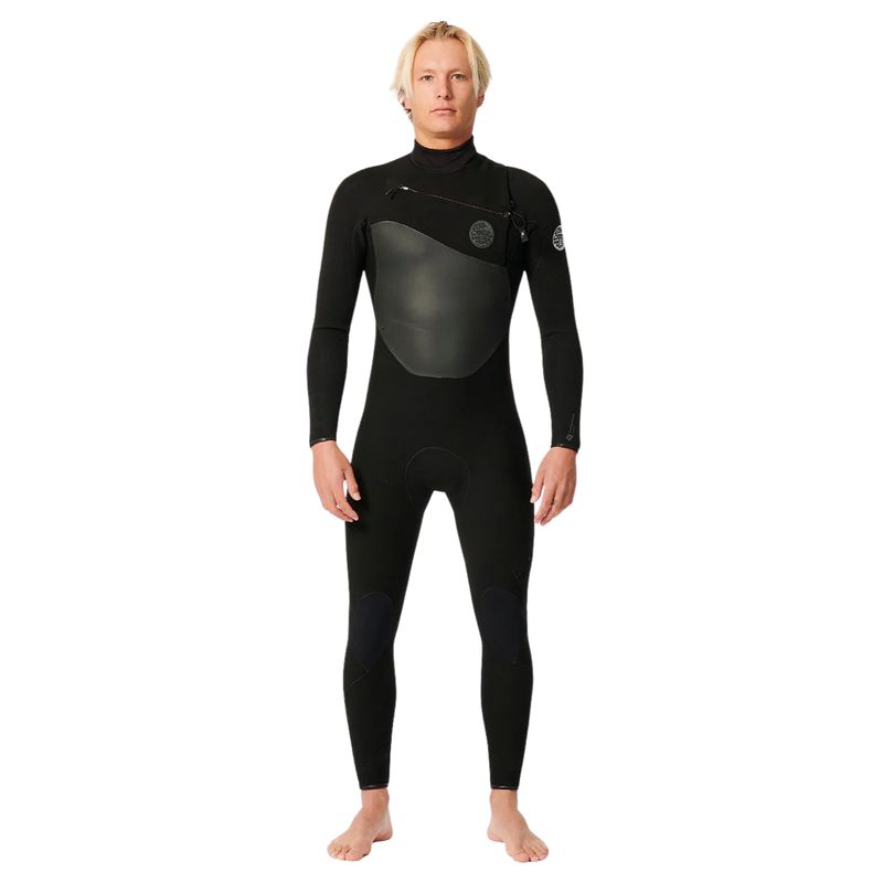 Rip Curl Flashbomb 3/2 Chest Zip Wetsuit – Black