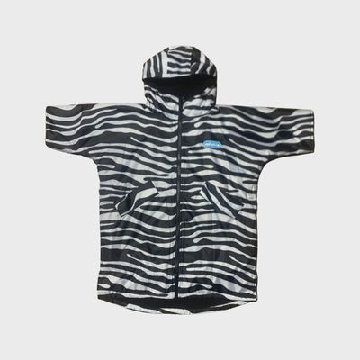 Saltskin Kids Waterproof Robe - Zebra