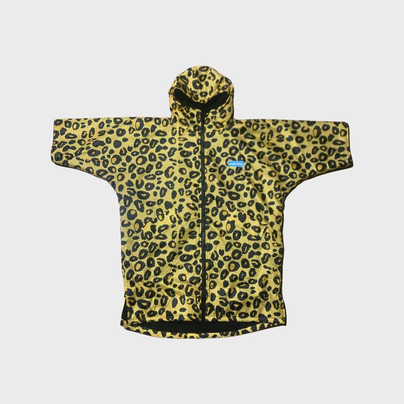 Saltskin Kids Waterproof Robe - Leopard