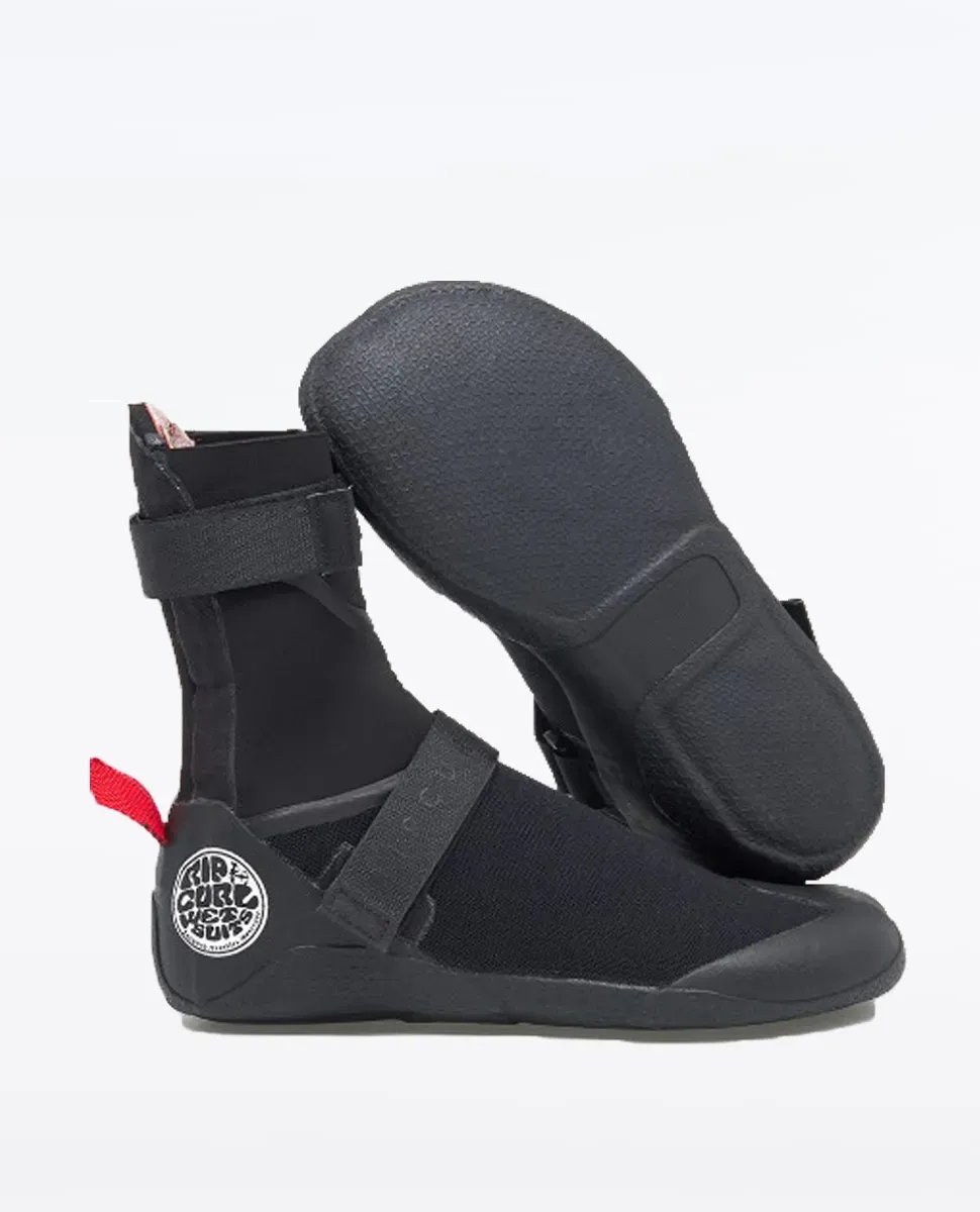 Rip Curl Flash Bomb Round Toe 5mm Wetsuit Boots, Size: UK 13