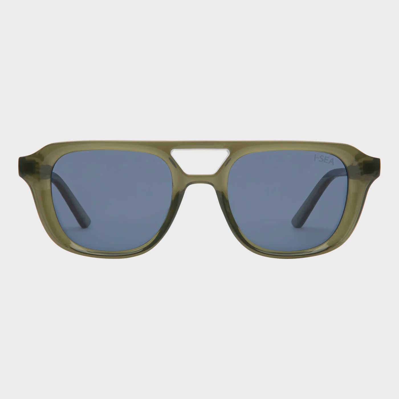 I-SEA Polarised Sunglasses, Style: Ruby - Olive/Navy