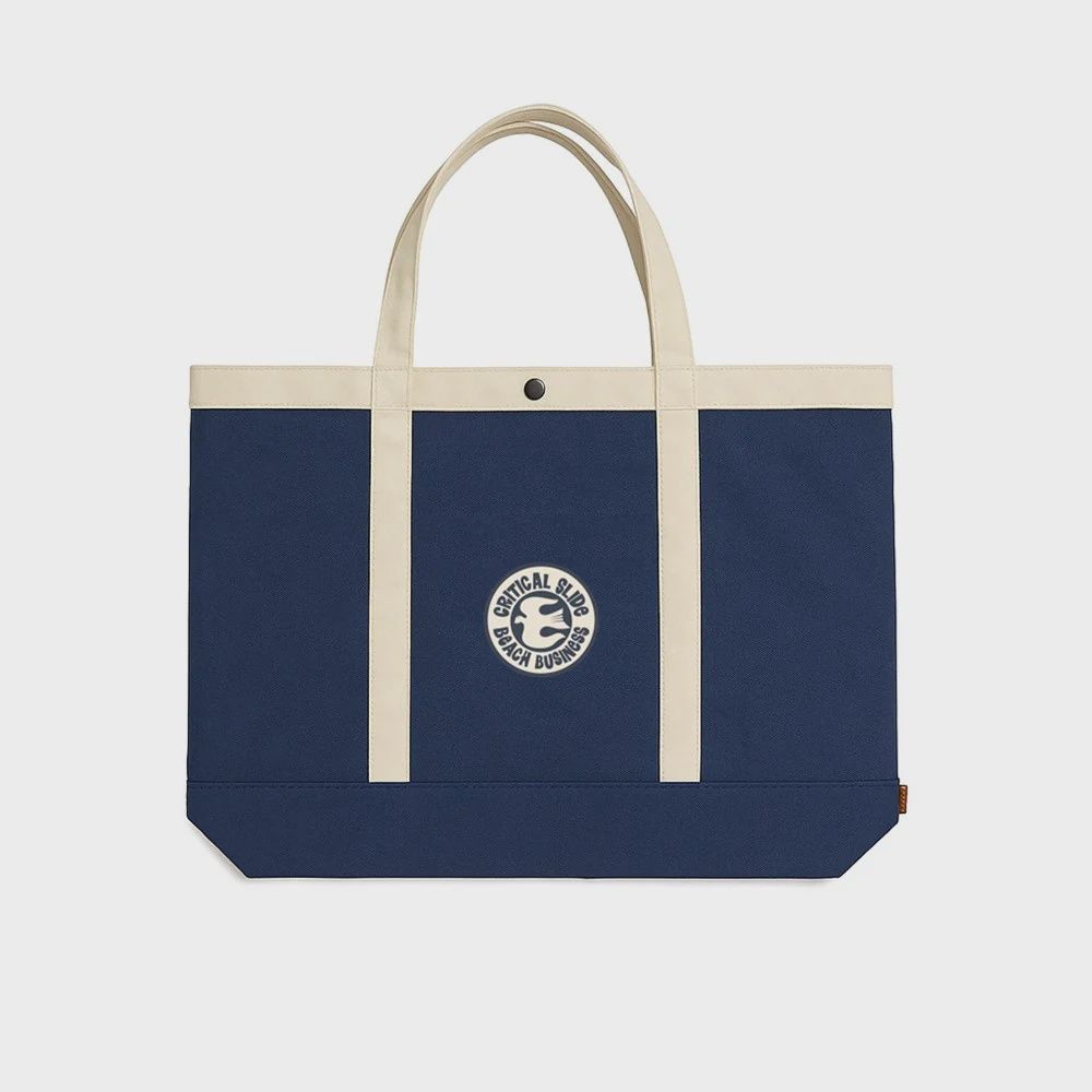Sun Cured Beach Bag - Worker Blue
