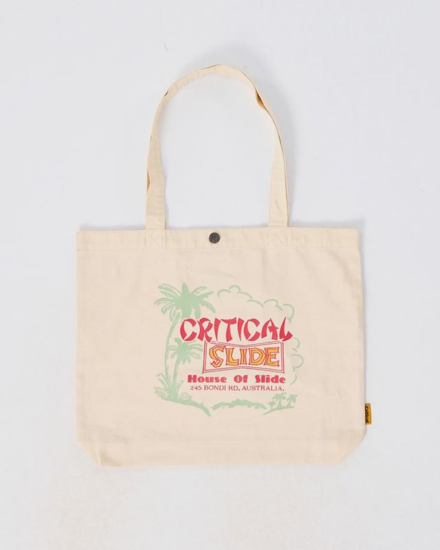 Critical Slide Matchbox Tote - Ecru
