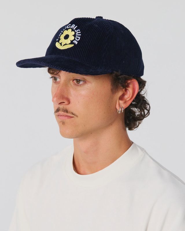 Critical Slide Sunflower Cord Cap - Worker Blue