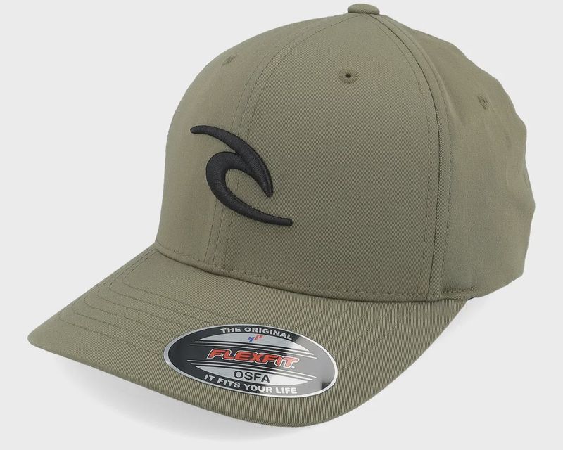 Rip Curl Tepan 2.0 Flexfit Cap - Olive