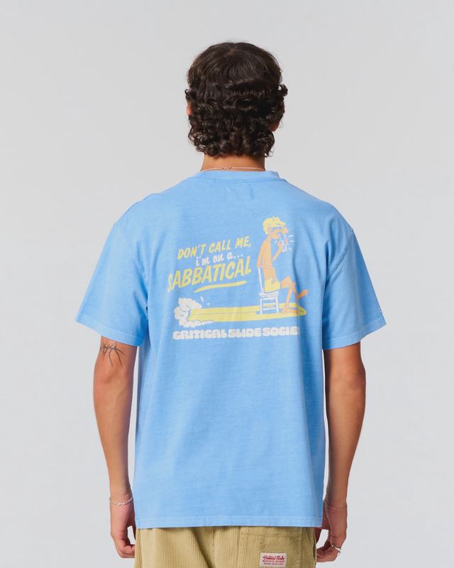 Critical Slide Sabbatical Tee - Powder Blue