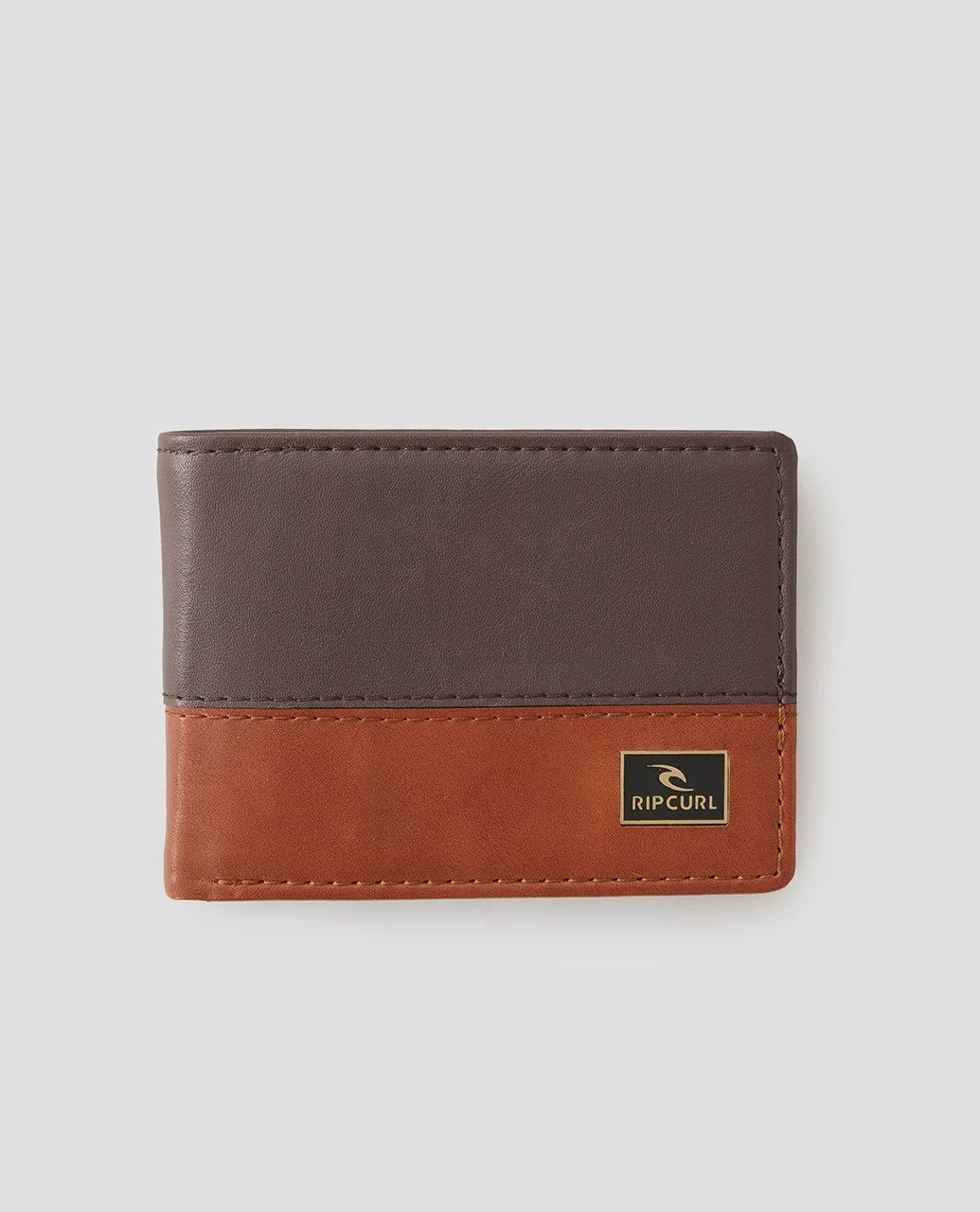 Rip Curl Corpawatu Icon PU Slim Wallet - Tan Brown