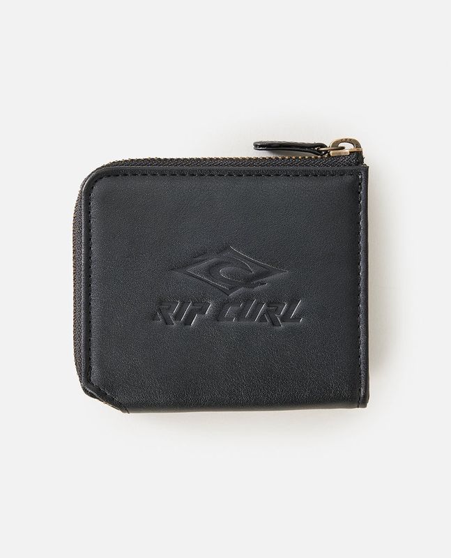 Rip Curl Classic Surf PU Zip Around Wallet - Black