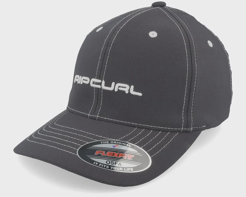 Rip Curl Pill Flexfit Cap - Washed Black