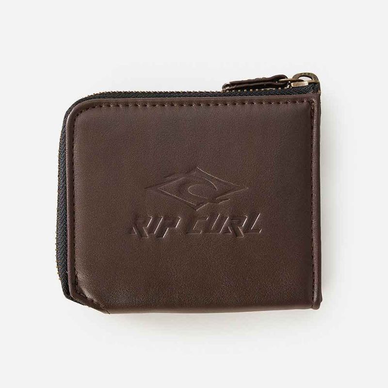 Rip Curl Classic Surf PU Zip Around Wallet - Brown