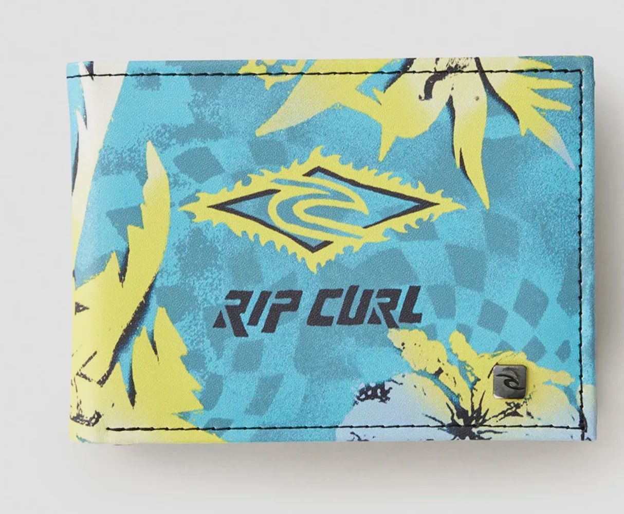 Rip Curl Party Pack PU Slim Wallet - Blue Lagoon
