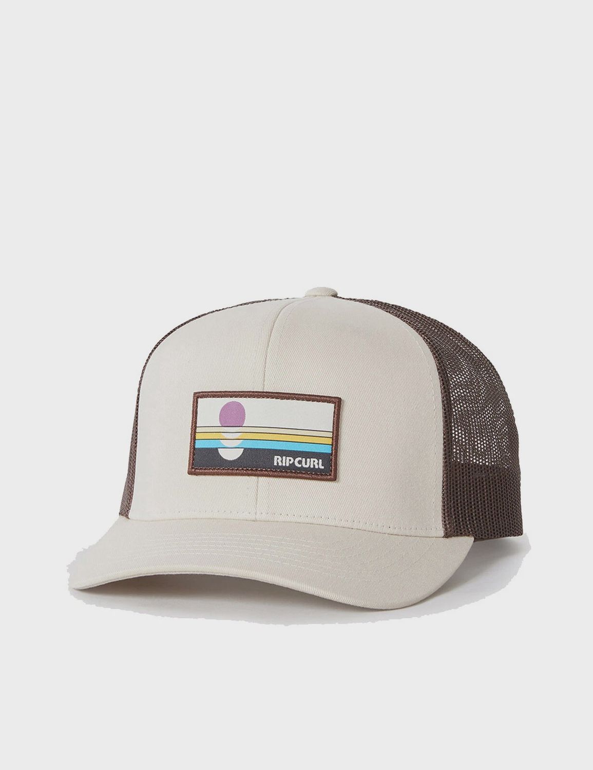 Rip Curl Custom Curve Trucker Cap - Vintage White