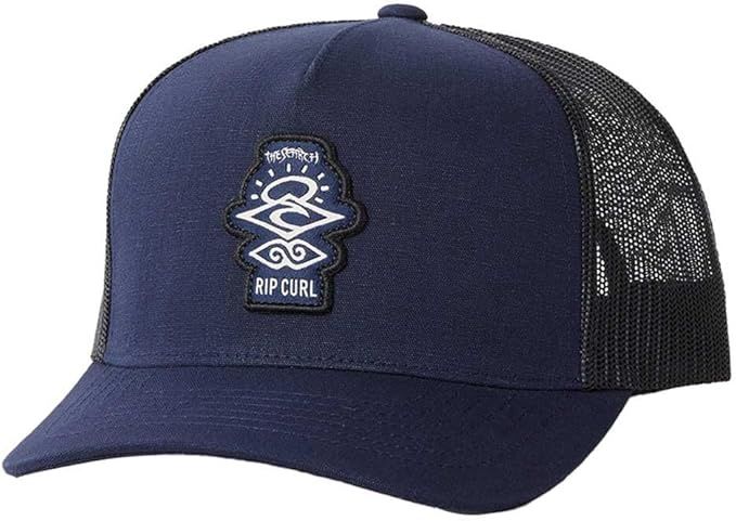 Search Icon Trucker Cap - Navy