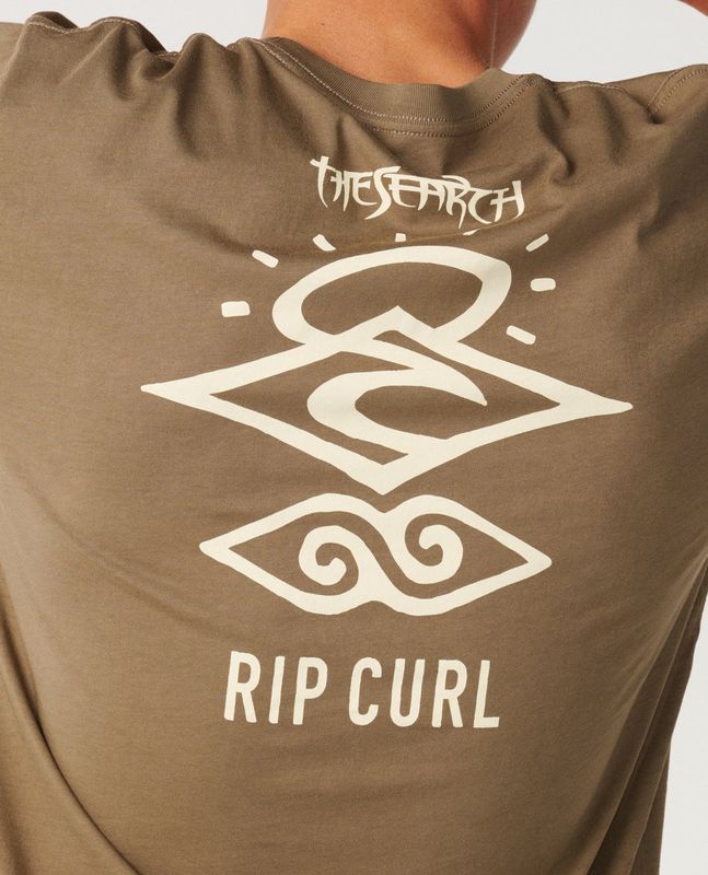 Rip Curl Men's Search Icon Tee - Walnut
