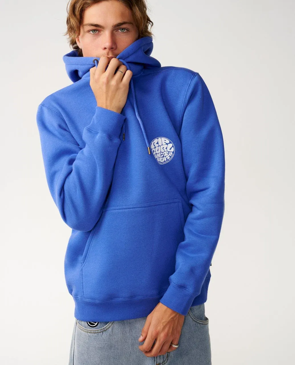 Rip Curl Men's Wetsuit Icon Hoodie - Deep Riverside, Size: S
