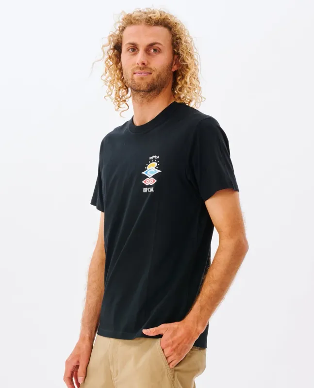 Rip Curl Men's Search Icon Tee - Black