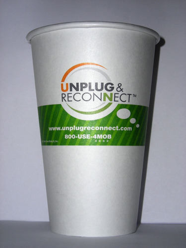 Unplug & Reconnect Paper Cup