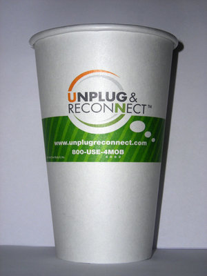Sleeve of 20 U&R Paper Cups
