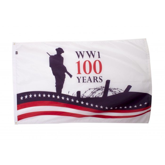 Premium WWI Centennial Flag 5’x3′