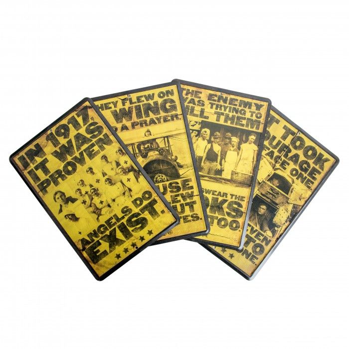 WWI Metal Sign Bundle (4pc)