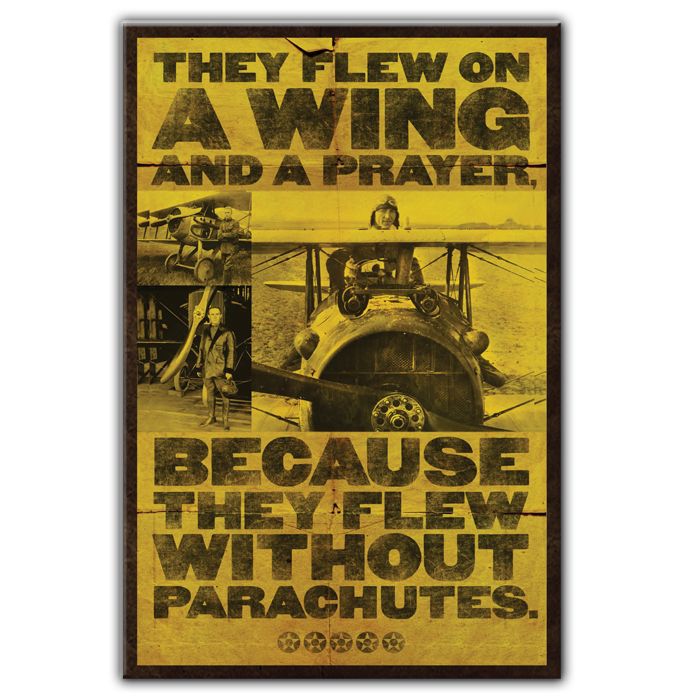 WWI Metal Sign Pilots