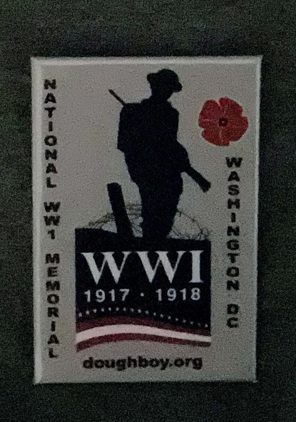 Magnet Doughboy Foundation WW1 Memorial