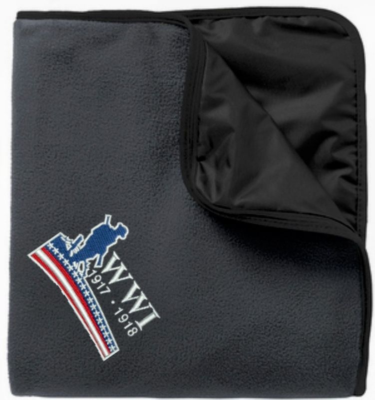 Water Resistant Travel Fleece Blanket