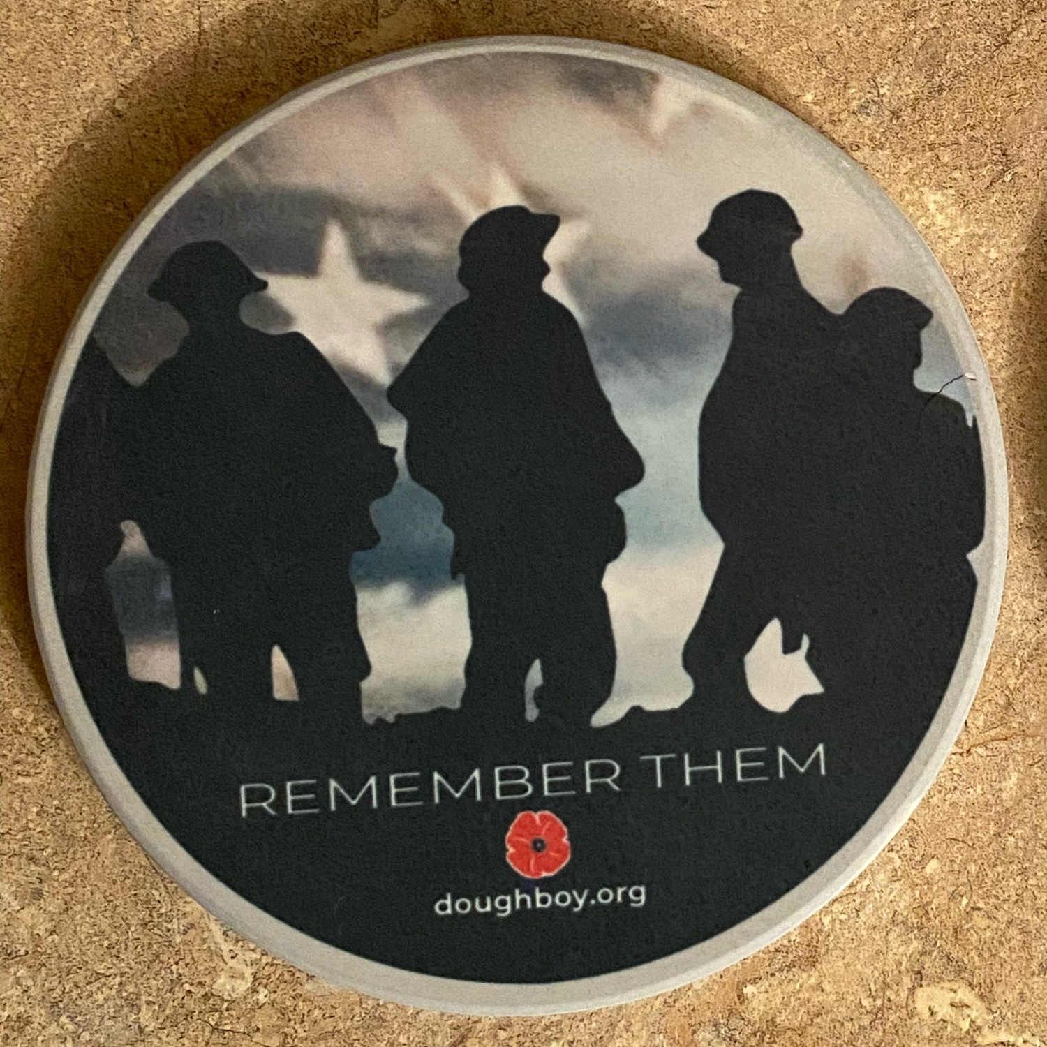 Doughboy Foundation Custom Coaster - Soldiers