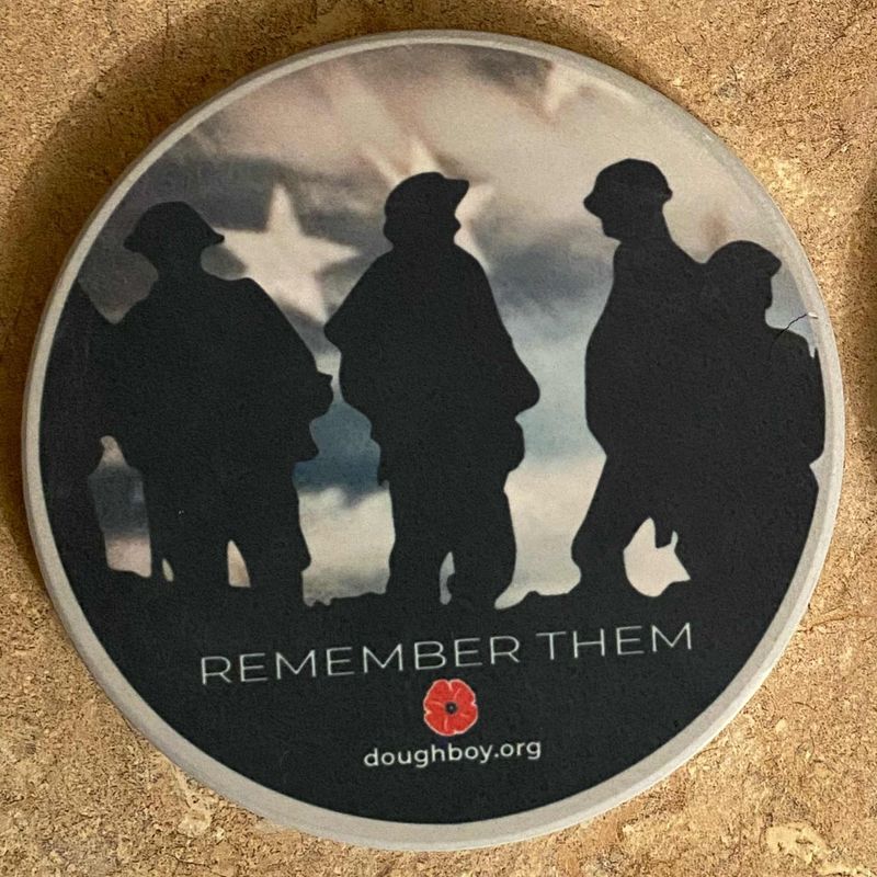 Doughboy Foundation Custom Coaster - Soldiers