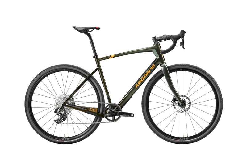 Argon 18 Dark Matter Rival AXS XPLR Gravel Bike, Size: XXS, Colour: Olive Green