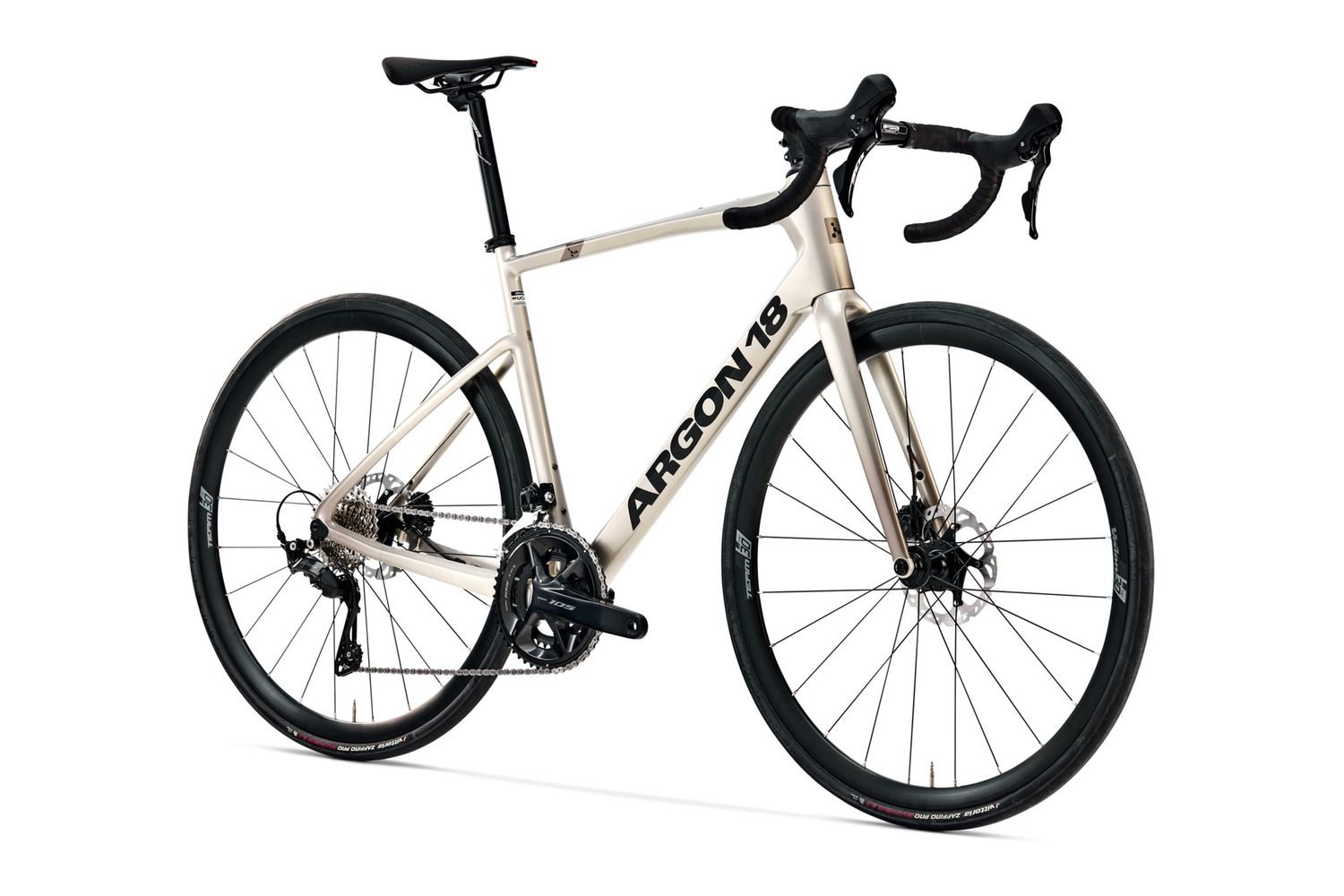 Argon 18 Equation Shimano 105 Road Bike, Colour: Podium Champagne, Size: XS
